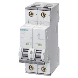 Siemens Circuit breaker 230V 6KA , 1+N P, C, 2A (5SY6502-7)